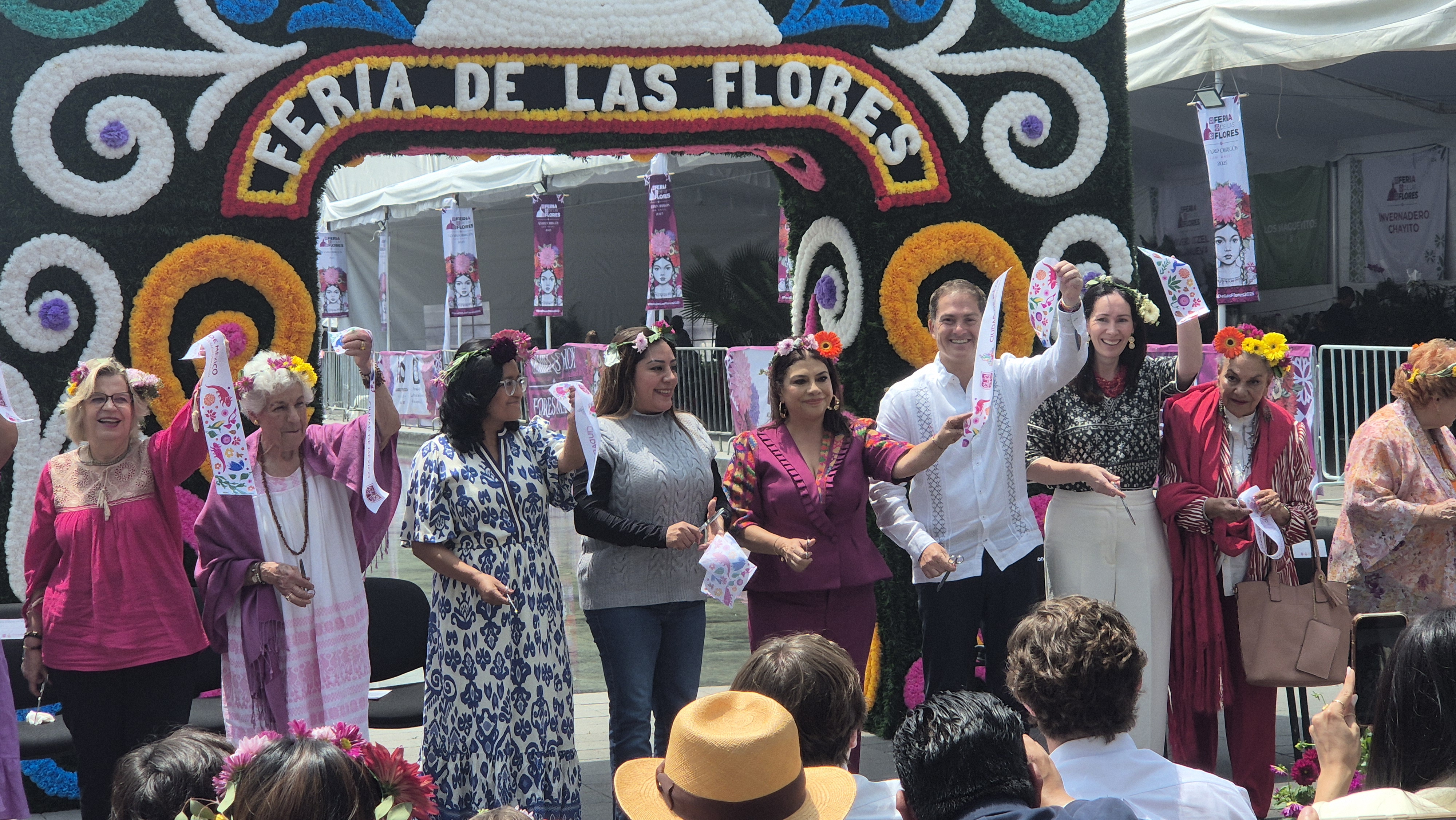 Arranca la Feria de las Flores 2025, en Álvaro Obregón